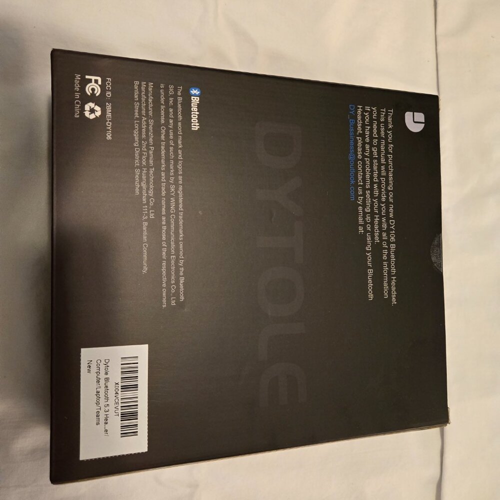 Wireless Headset w/ Mic for Work, Bluetooth 5.3 Headset w/ Noise Cancelling New - Picture 11 of 15